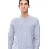 Mey Shirt Serie Ringwood Light Grey Melange | Größe XXL