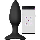 Lovense Hush 2 S - App-gesteuerter Analvibrator (38 mm, schwarz)