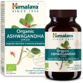 Himalaya Organic Ashwagandha – Ayurvedic Stress Relief & Energy Supplement for Wellness Support 183 g Kapseln