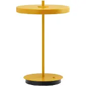 UMAGE LED Tischlampe Asteria Move, dimmbar, gelb / orange, für Wohn- / Esszimmer, Metall, Design, LED Tischlampe