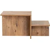 Skye Decor , Harmony - Atlantic Pine, Couchtische, Atlantische Kiefer, 80 x 40 x 40 cm