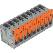 Wago 2606-3109/020-000 Leiterplattenklemme,Hebel,6 mm2,grau 26063109020000 - 25 Stück