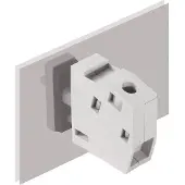 Weidmuller Durchführungsklemme 32A 0,5-4qmm 1p gr 1981890000