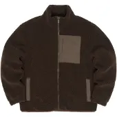 Mazine Padded Sherpa Jacket - Leichte Jacke, Größe:XL, Farbe:chocolate/grey brown