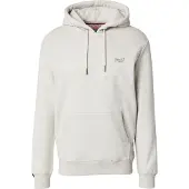 Superdry für Herren. M2014404A Essential Logo Hoodie HB grau (XXL), Lässig, Baumwolle
