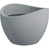 Scheurich Pflanzgefäß 'Wave Globe,' stony grey, ca. Ø 60 x H 44,7 cm