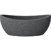 Scheurich Pflanzschale 'Wave Globe', schwarz granit, ca. 56 x 23 cm