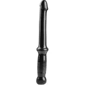 Doc Johnson Anal Push - Griff-Dildo (schwarz)