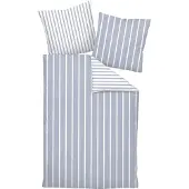 Janine Design Interlock-Jersey-Bettwäsche-Garnitur JERSEY CLASSIC 59028 Farbe platin Größe 135x200+80x80