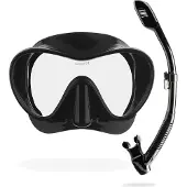 Cressi D1&dry Schnorchelset