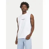 Jack & jones Tank-Top Vesterbro 12250430 Weiß Oversize