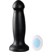 Hismith Premium Dildo Vibrating inklusive Fernbedienung 18 CM KlicLok Schwarz