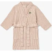 Liewood Bertha Bademantel Stripe, Tuscany Rose/Creme de la Creme, 1-2 Jahre