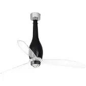 Faro barcelona ETERFAN M LED Heller schwarz/transparenter DC-Lüfter
