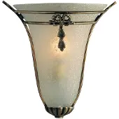Searchlight Jugendstil Wandleuchte Wandlampe Bronze