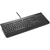 Lenovo Smartcard Wired keyboard II, Volle Größe (100%), Kabelgebunden, USB, Plunger key switch, Schwarz