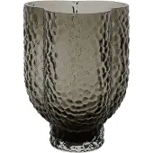 AYTM Arura Trio Vase H18 Schwarz - , Schwarz, für Wohnzimmer, Glas