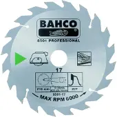 Bahco Kreissägeblatt Mit 30 Zähnen Für Drahtsägen In Holz 315 Mm