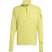 Adidas Herren Adi365 Climawarm+ Lauf Halber Reißverschluss Oberteil Preloved Lime