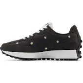 New Balance 327 Black Cement Floral Embroidery (Women's) - EU 36