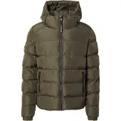 Superdry für Herren. M5011905A Grüne gepolsterte Sportjacke (XL), Lässig, Polyester