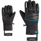 Ziener Handschuhe Gomin Z AS Herren Black / Persian Blue-11