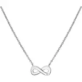 Hot Diamonds Silver Necklace with Diamond Infinity Diamond Amulets DP893