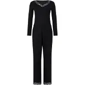 Hunkemoller Pyjama-Set Schwarz