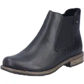 Rieker Chelseaboots Stiefelette, Boots, Blockabsatz, mit elastischem Einsatz