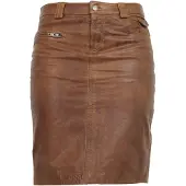 RICANO Bleistiftrock "Lederrock 0132 Skirt" Handgefertigt aus echtem Leder