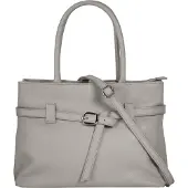 Cluty Handtasche Damen 101021 grau