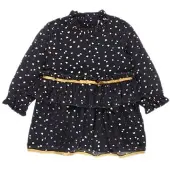 Boboli Chiffon Hearts Langärmliges Kurzes Kleid