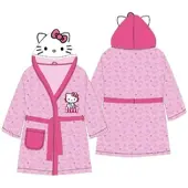 Cofi1453® Hello Kitty Bademantel - Rosa 122/128 mit Kapuze