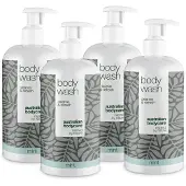 Australian bodycare Sparpaket: 4x Mint-Duschgel 2000 ml