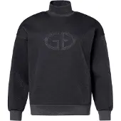 Goldbergh Pullover Sizzle Turtle Neck Sweater Damen Black Lurex Melange-XS