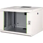 Digitus Wandgehäuse Unique Serie - 600x450 mm (BxT), Wandmontiertes Regal, 7U, 100 kg, 20 kg, Grau