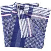 Hygostar Gruben-Handtuch, blau-weiá kariert, 240 g/qm