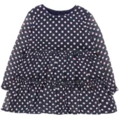 Boboli Chiffon Langärmliges Kurzes Kleid