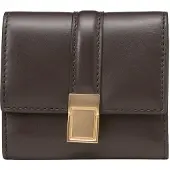 Marc O'Polo Geldbörse Tova Combi Wallet Dark Earth dunkelbraun