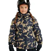 Roxy Snowboardjacke "Askamoon 15K", Kinder, Gr. 14, beige (fennel seed big flower rg), Obermaterial: 100% Polyester., Jacken Snowboardjacke