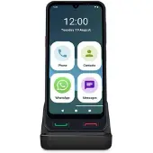 SPC Zeus 2 Pro - Smartphone für Senioren Kompatible mit App Fernverwaltung und -ortung, Easy-Mode, physische Tasten, 6" Display, Dual-Kamera, 128GB