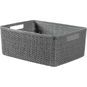 Curver Jute Medium Basket Deep Shadow
