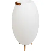 Newgarden LED-Akku-Stehleuchte Apolo, weiß, PE, IP44 dimmbar, weiß / opal, Kunststoff, Modern