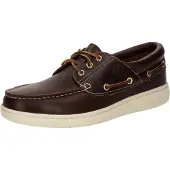 Timberland Bootsschuh "PORTOFINO PIER BOAT SHOE", Herren, Gr. 43,5, Leder, blau (burgundy full grain), Schuhe Bootsschuh, aus Premium Leder