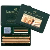 Faber-Castell PITT Monochrome 12er-Etui
