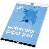 Creativ Company CC Aquarellblock A4 180 gr Weiß 20 Blatt