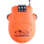 Hudora Cable Lock, orange