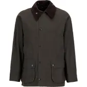Barbour für Herren. MWX0010 Klassische Bedale Brown Waxed Jacke (42), Braun, Lässig, Grün, Baumwolle