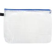 Crevide Verschlussbeutel B240xL340mm m.Reißverschluss blau