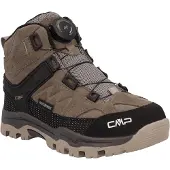CMP Kids Kiruna Mid Fitgo Fleece WP Trekking Shoes deserto-sabbia (08PU) 34